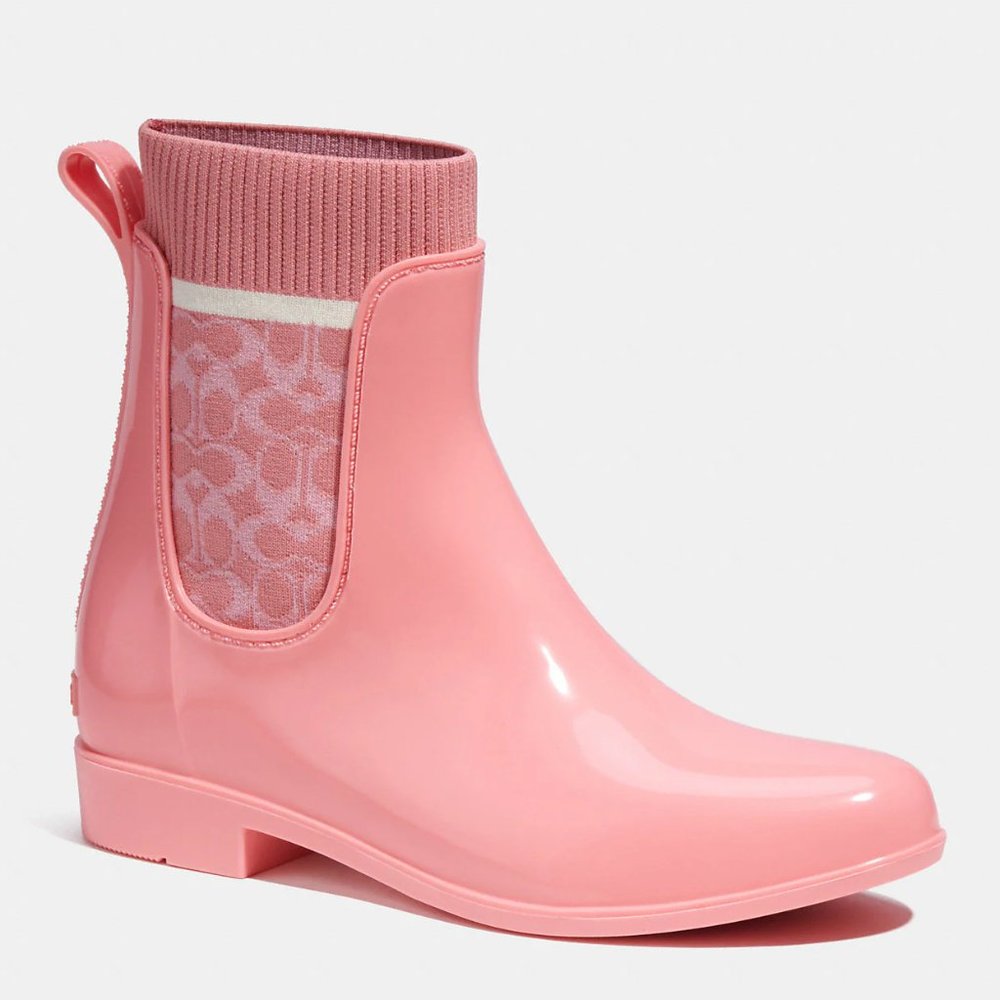 🥰 Coach Rain Bootie taffy - Picture 2 of 11